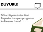 BÜTAD üyelerine özel ÜCRETSİZ BÜTAD Türkçe Repertorizasyon programı kullanımına başlanmıştır.